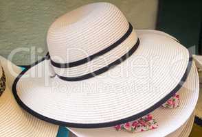 Women's summer hat for sun protection.