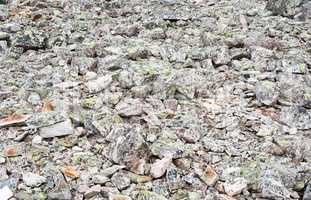 Texture background of rock rubble