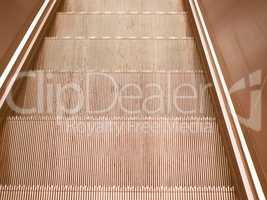 Escalator stair vintage