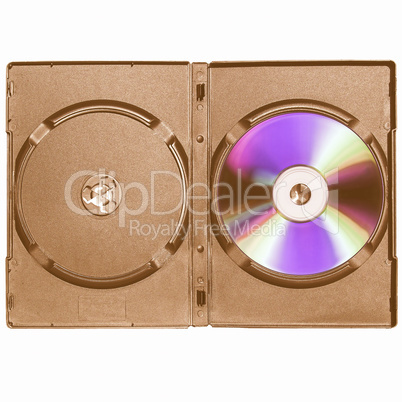 CD or DVD vintage