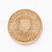 Dutch 50 cent coin vintage