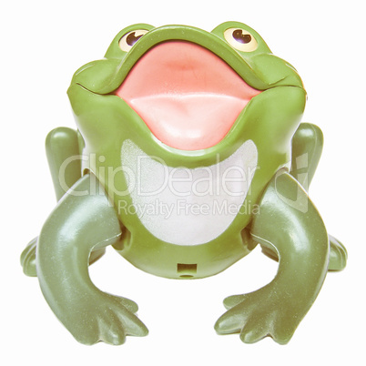 Toy frog vintage