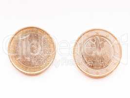 German Euro coin vintage