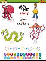 math task for preschool kids