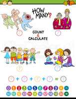 mathematical game for preschoolers