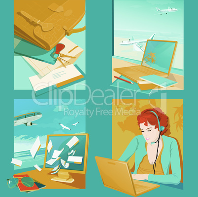 Travel Agency Illustrations