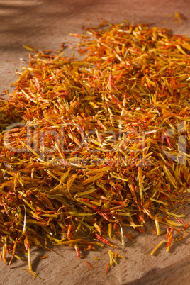 Inflorescence saffron most expensive spice