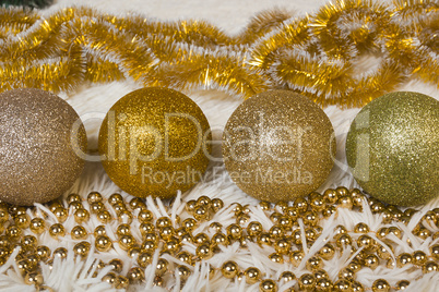 Set of Christmas balls