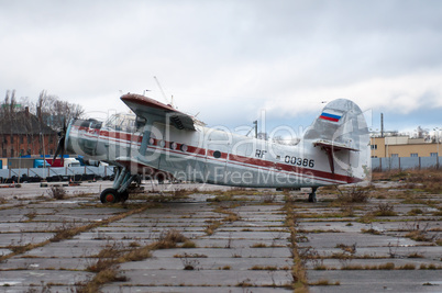 Abandoned airfield