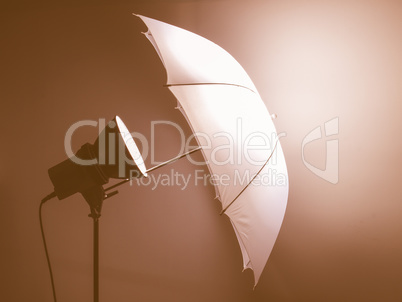 Light umbrella vintage