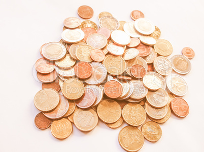 Euro coin vintage Euro coin vintage