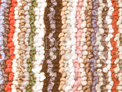 Carpet picture vintage