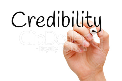Credibility Black Marker
