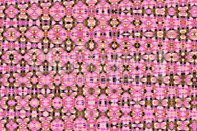 pink texture with spots and patterned elements
