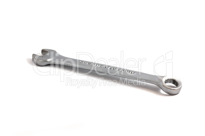 Wrench isolated on white