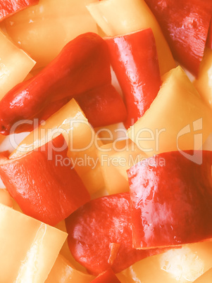 Retro looking Peppers