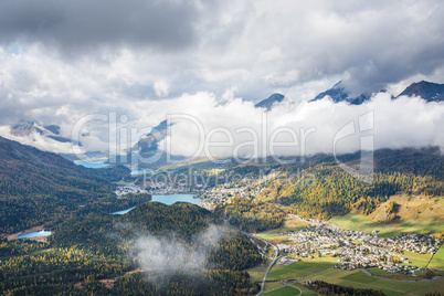 St. Moritz und Celerina im Engadin