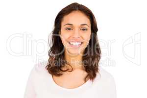 Smiling woman posing for camera