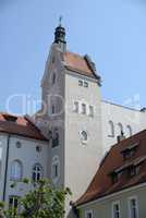 Turm am Alten Kornmarkt in Regensburg