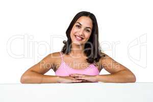 Portrait of smiling woman