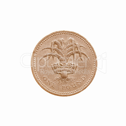 Coin isolated vintage