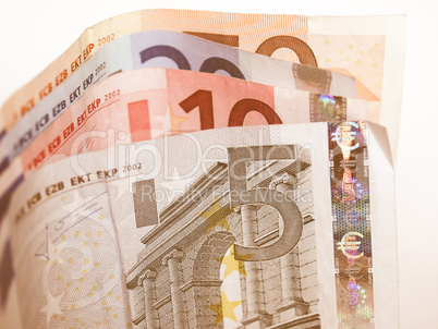 Euro note vintage