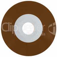 Vinyl record isolated vintage