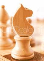 Chess picture vintage