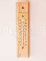 Thermometer for air temperature vintage