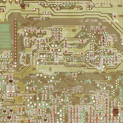 Printed circuit vintage