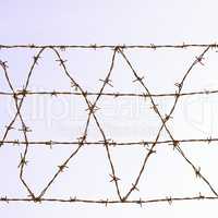 Barbed wire vintage