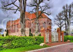 Reepsholt Kirche - Reepsholt church 01