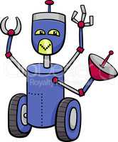 robot cartoon character