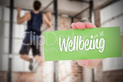 Wellbeing against people background