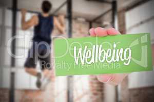 Wellbeing against people background