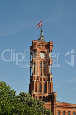 Rotes Rathaus in Berlin