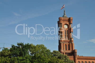 Rotes Rathaus in Berlin