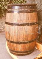 Barrel cask vintage