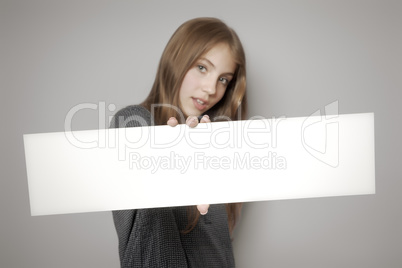 girl with board