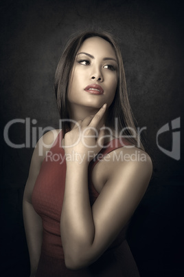 asian woman portrait