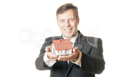 house in hands