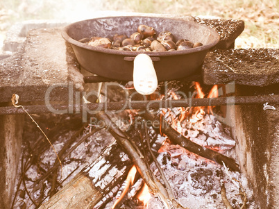 Retro looking Barbecue picture