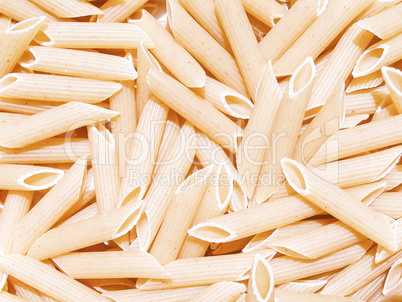 Retro looking Pasta picture