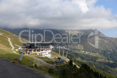 Mittelstation der Gaislachkogel-Bahn