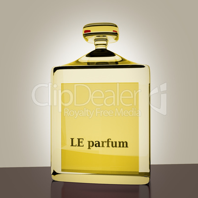 Bouteille de parfum