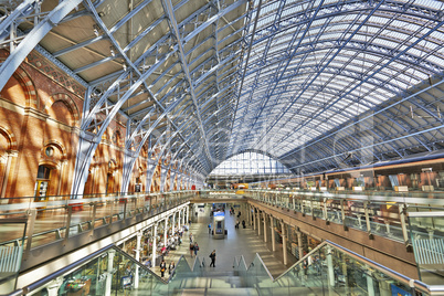 St Pancras Station terminal