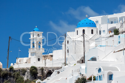 Santorini church