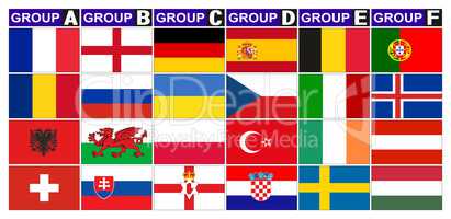 flags football groups