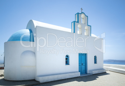 Santorini church