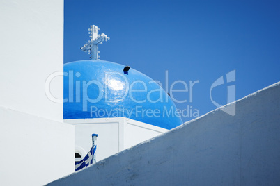 Santorini church